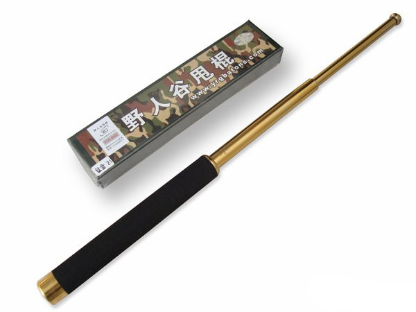 野人谷三節(jié)伸縮甩棍